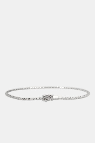 Bracelet Rivière - Or blanc et diamants