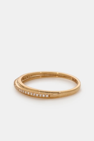 Bague Diana - Or jaune et diamants 
