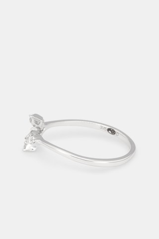 Bague Scion - Or blanc et diamants