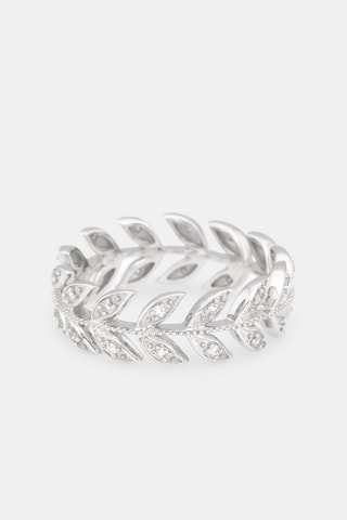 Bague Héritage - Or blanc et diamants