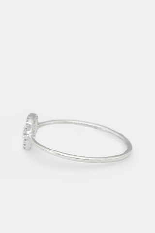 Bague Carré Eblouissant - Or blanc et diamants