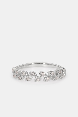 Bague Calliope - Or blanc et diamants