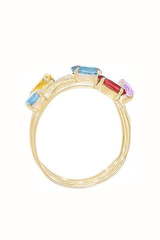 Bague Eclat de couleurs  - Or jaune