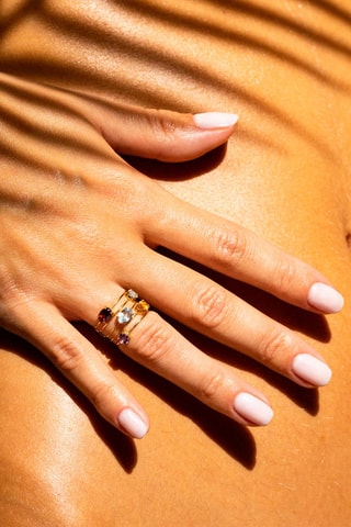 Bague Eclat de couleurs  - Or jaune