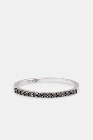 Bague Alliance Sobriété - Or blanc et diamants