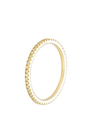 Bague Belle Alliance Tour Complet - Or jaune et diamants