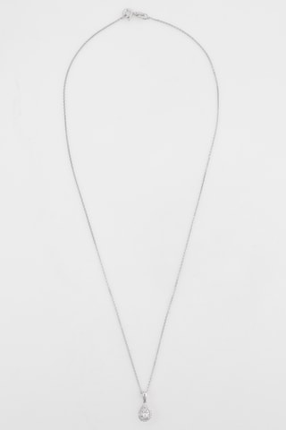 Pendentif Goutte Merveilleuse  - Or blanc et diamants