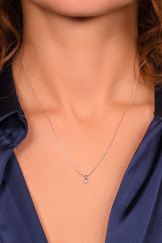 Pendentif Mon Diamant - Or blanc et diamant