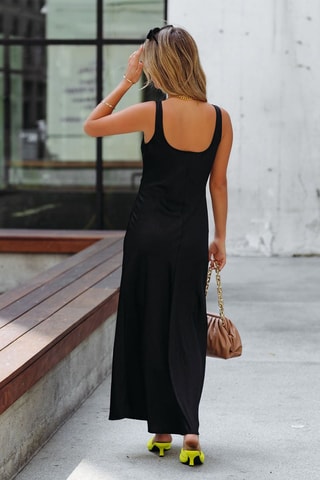 Vestido comprido Preto