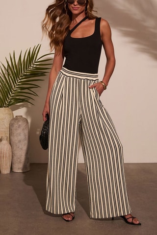 Camisola de alças - Preto