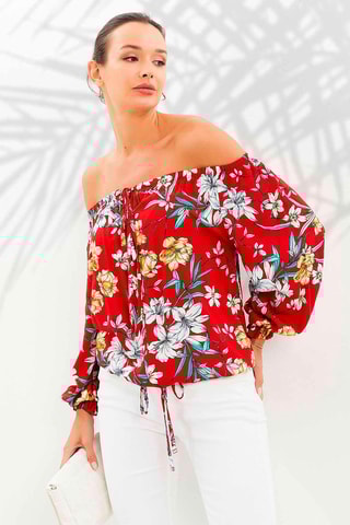 Top Vermelho