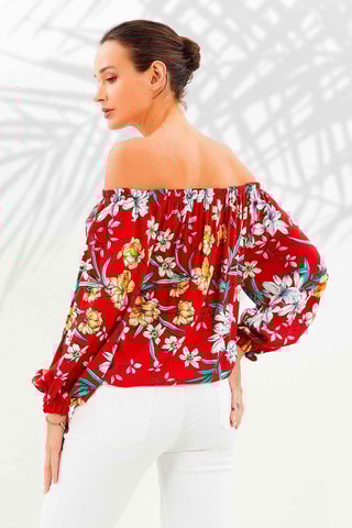 Top Vermelho