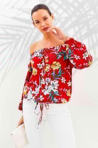 Top Vermelho