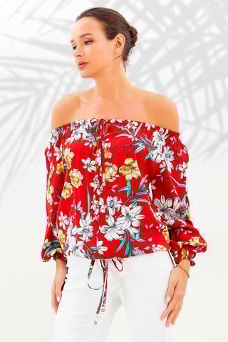 Top Vermelho