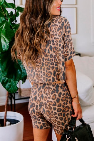 Top e panties Bege e antracite