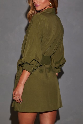 Vestido curto - Verde