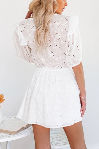 Vestido estilo patinadora - Branco