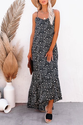 Vestido comprido Preto