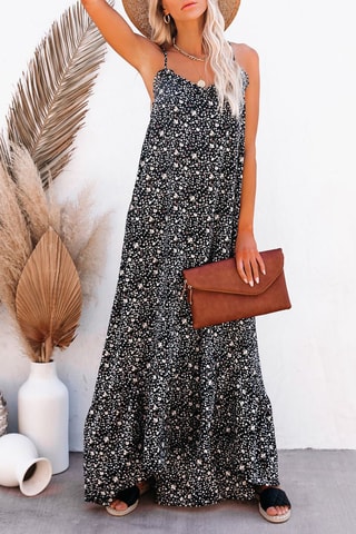 Vestido comprido Preto