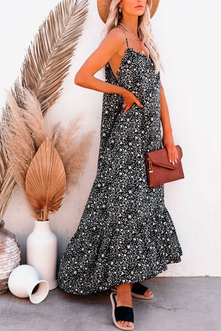Vestido comprido Preto
