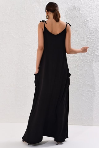 Vestido comprido Preto