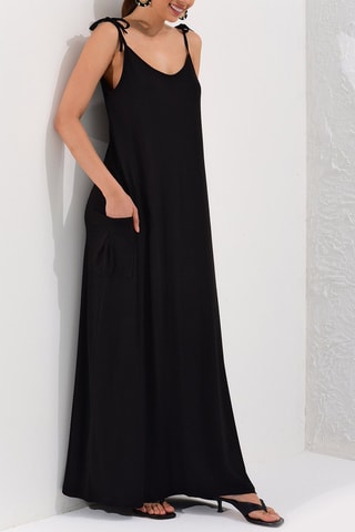 Vestido comprido Preto