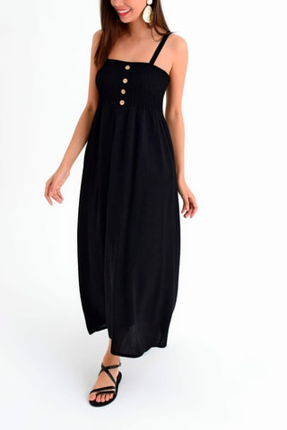 Vestido comprido Preto