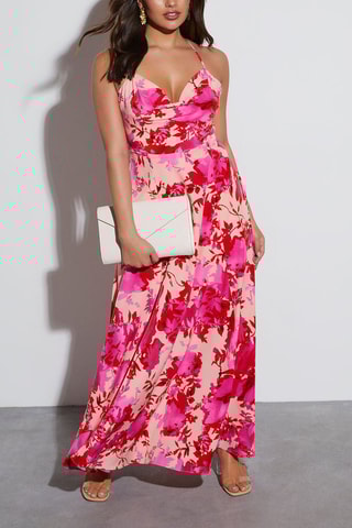 Vestido comprido - Rosa