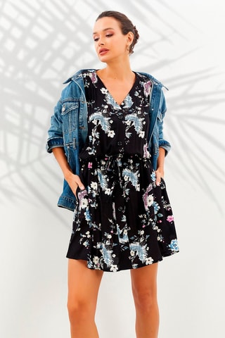 Vestido curto Preto