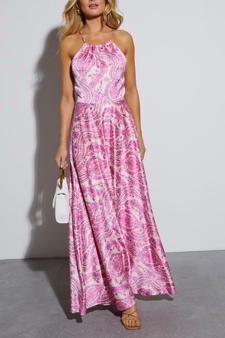 Vestido comprido - Rosa