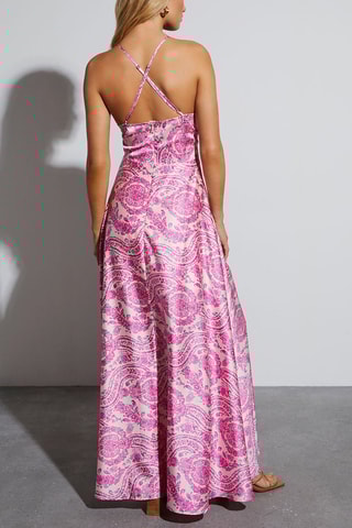 Vestido comprido - Rosa
