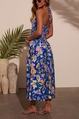 Vestido comprido - Azul