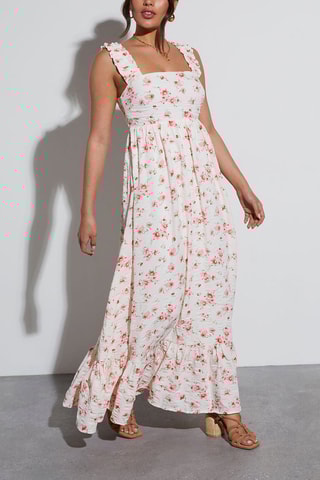 Vestido comprido - Cru