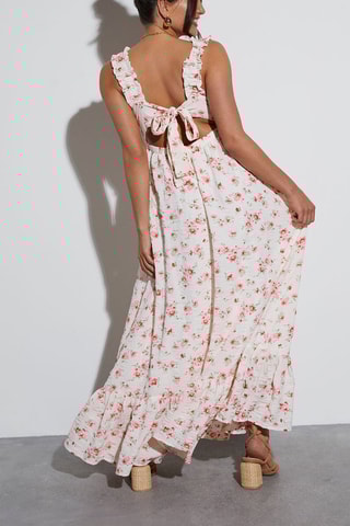 Vestido comprido - Cru