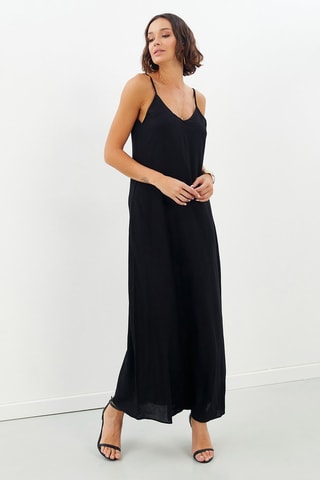 Vestido comprido Preto