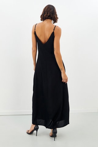 Vestido comprido Preto