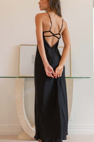 Vestido comprido Preto