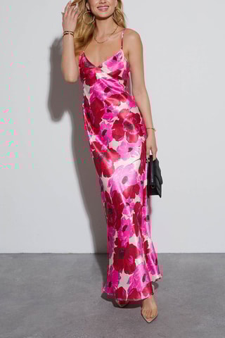 Vestido comprido - Rosa