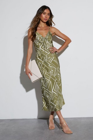 Vestido comprido - Verde