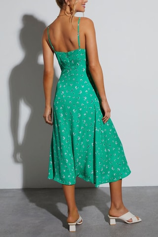 Vestido midi - Verde