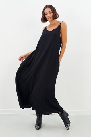 Vestido comprido Preto