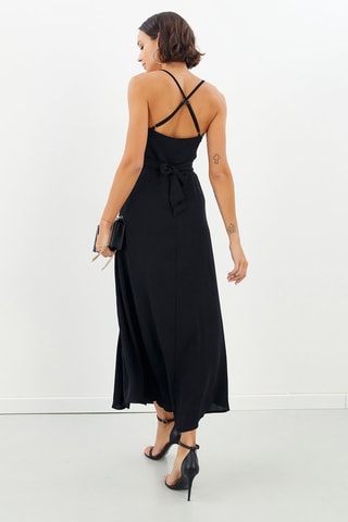 Vestido comprido Preto