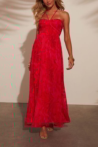 Vestido comprido - Vermelho