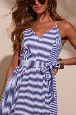 Vestido midi - Azul