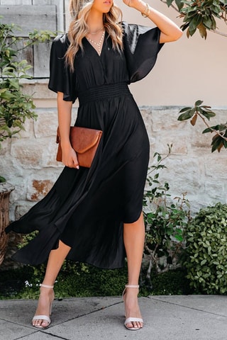 Vestido comprido Preto