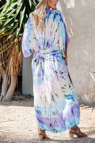 Vestido comprido - Azul