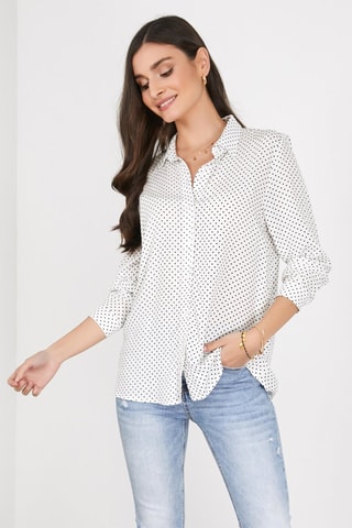 Camisa Cru e preto