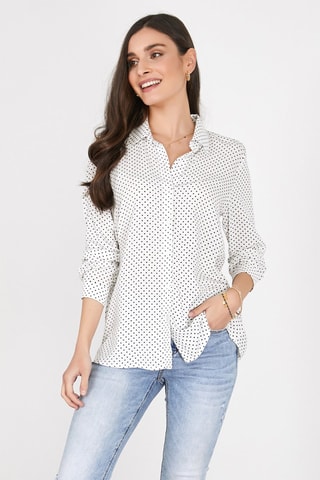 Camisa Cru e preto