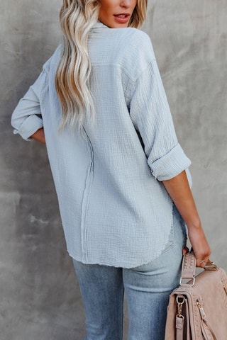 Camisa - Azul-claro