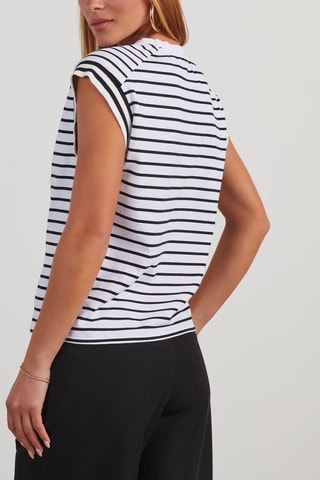 T-shirt - Branco e preto